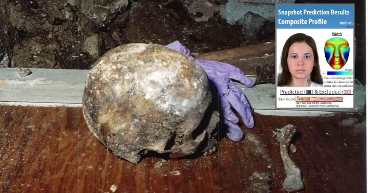 Construction workers discovered Patricia McGlone's body when her skull rolled out onto the floor during building work in Midtown in 2003 (NYPD)
