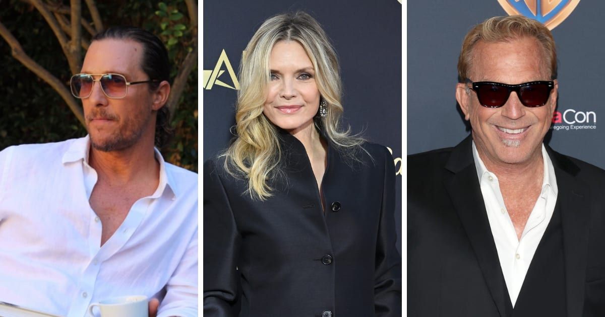 Michelle Pfeiffer might sign on to a role in 'Yellowstone' spinoff (Instagram/ @officiallymcconaughey, Axelle/Bauer-Griffin/FilmMagic, Gabe Ginsberg/Getty)