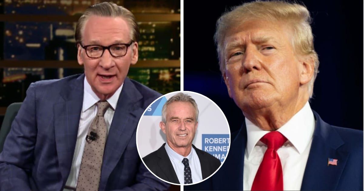 Donald Trump minced no words while criticizing RFK Jr's sit down with Bill Maher on 'Real Time With Bill Maher' (Real Time with Bill Maher/Getty Images)
