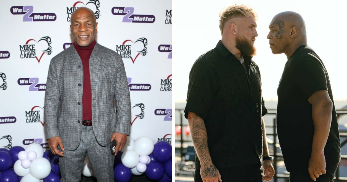 Mike Tyson is reportedly living a life of discipline, which he has not done since he was a little kid (Getty Images and Instagram/@jakepaul)