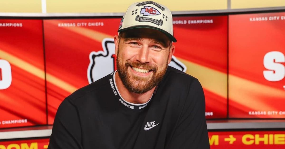 Travis Kelce fell 16 yards short of his eighth straight 1,000-yard season in 2023 (Instagram/@killatrav)
