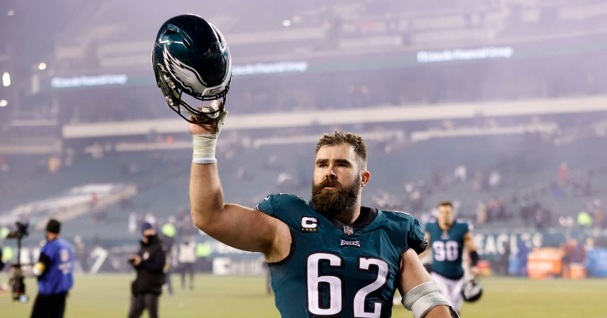 Jason Kelce retired from the NFL after a Hall of Fame career with the Eagles (Getty Images)