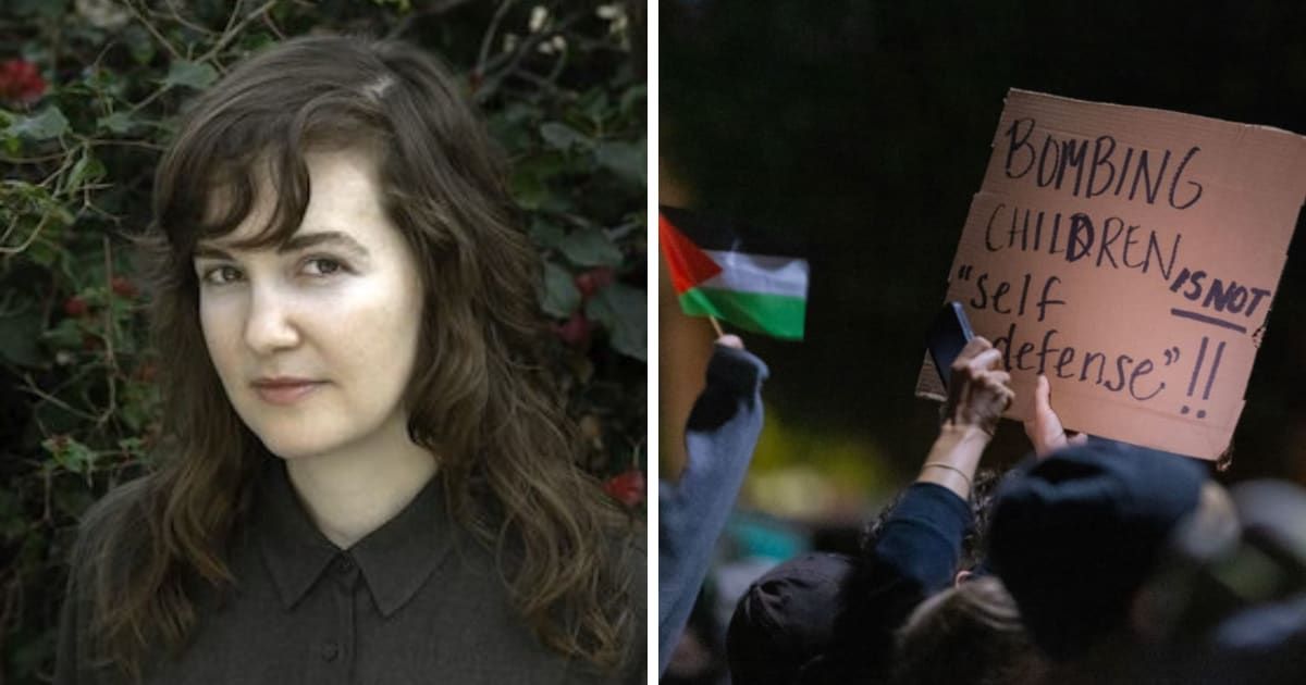 In her email, Sarah Kessler expressed disapproval of the USC's decision to mobilize the LAPD to shut down the Gaza protest (Sarah Kessler/Public Books, Getty Images)