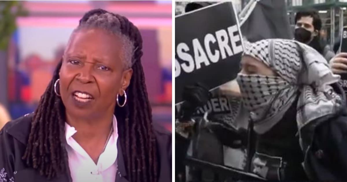 Whoopi Goldberg backs students' right to protest (The View/YouTube/Fox News)