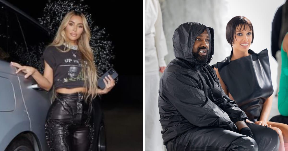 ‘Weirdly copying Bianca’: Kim Kardashian slammed as she resembles Kanye West's current wife in new risque outfit
