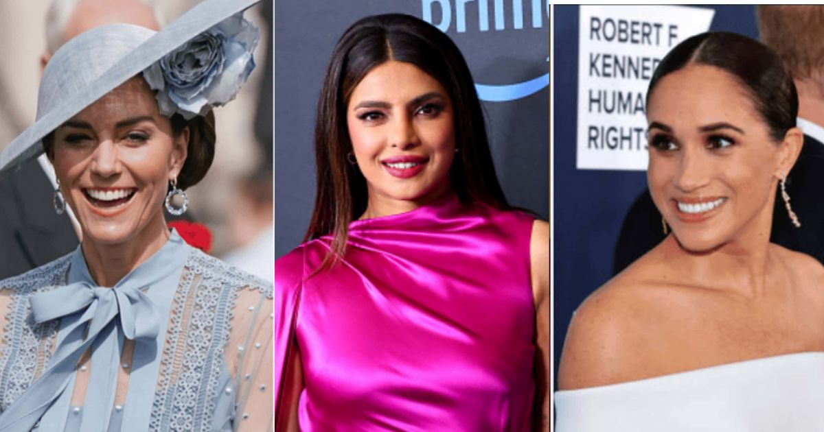 Meghan Markle's ties with Kate Middleton and Priyanka Chopra have declined over the years (Jonathan Brady, Mike Coppola, Leon Bennett/Getty Images)
