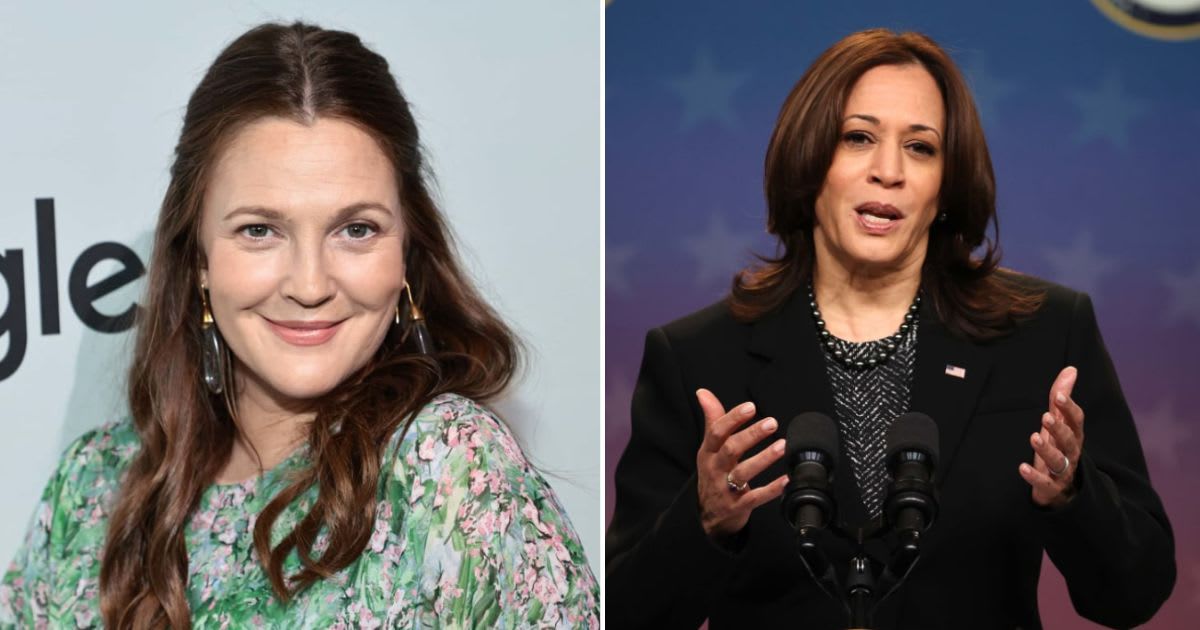 Drew Barrymore's 'Momala' suggestion to Kamala Harris sparks debate on social media (Getty Images)