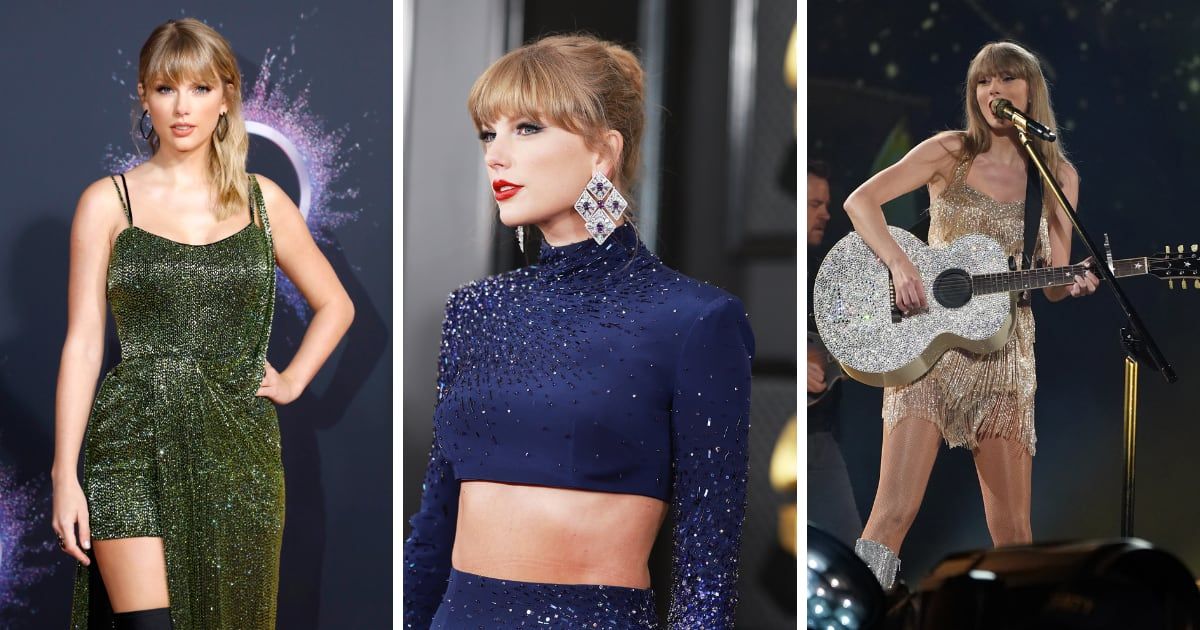 From her dresses and jewelry to her musical instruments, Taylor Swift possesses many expensive things (Kurt Krieger - Corbis/Corbis, Matt Winkelmeyer, and Christopher Jue/TAS24/Getty Images)