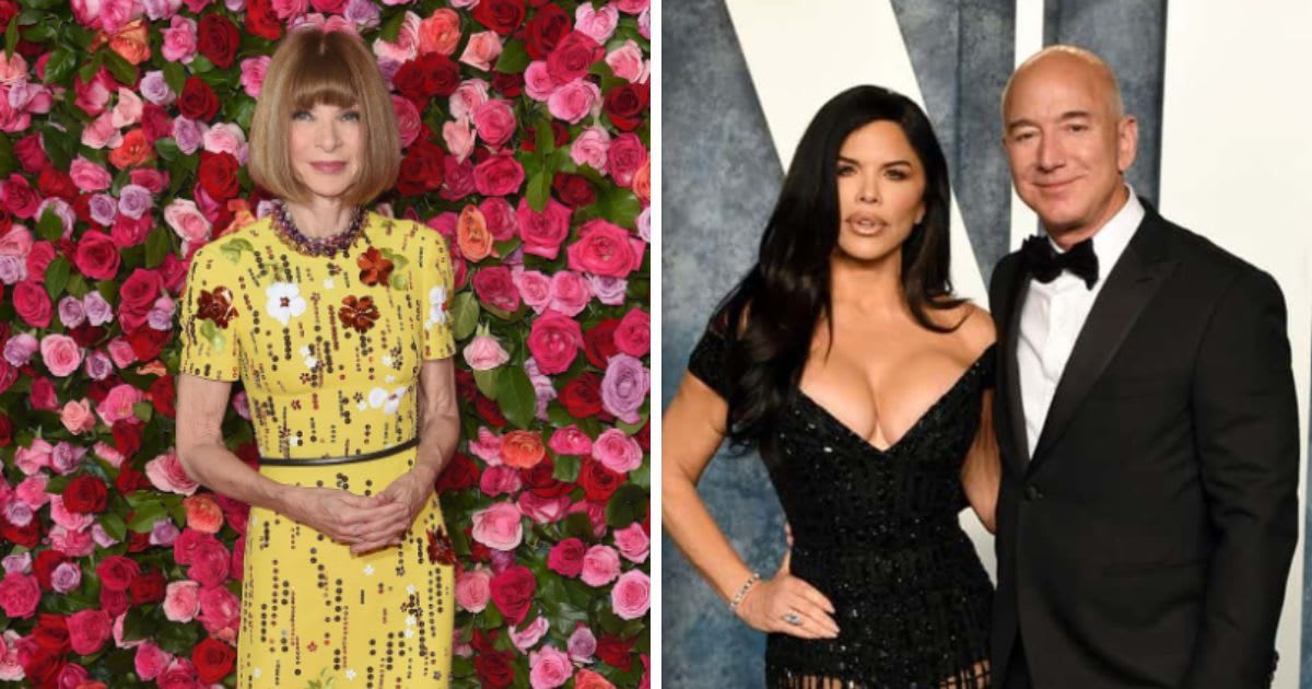 Anna Wintour might be assisting Jeff Bezos' fiancee  Lauren Sanchez in choosing her Met Gala look (Getty Images)