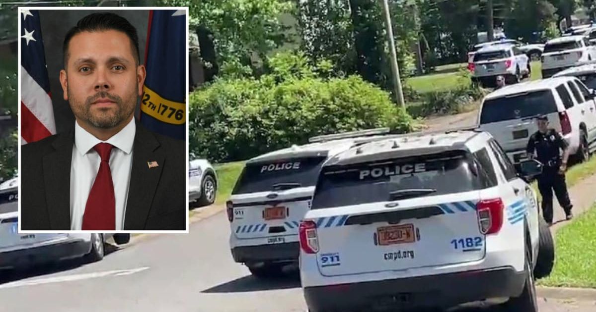 Samuel Poloche was shot and killed while trying to serve a warrant to a felon in North Carolina (NC Department of Adult Correction, NYP/Screenshot)
