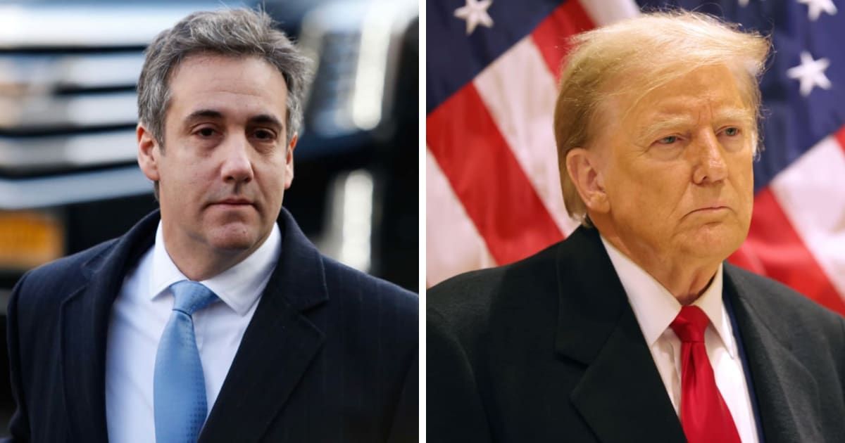 Michael Cohen is a star witness for the prosecution in Donald Trump's hush money trial (Getty Images)