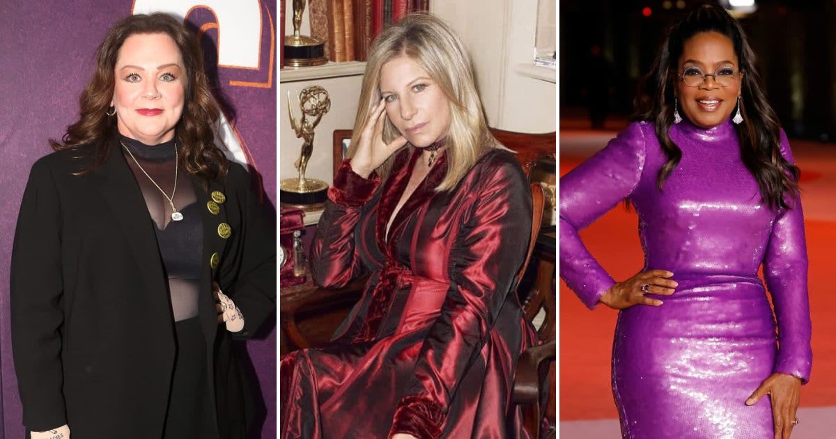 Melissa McCarthy and Oprah Winfrey fell foul of Barbra Streisand's acid tongue (Bruce Glikas/WireImage, Barbra Streisand/Facebook, Taylor Hill/WireImage)