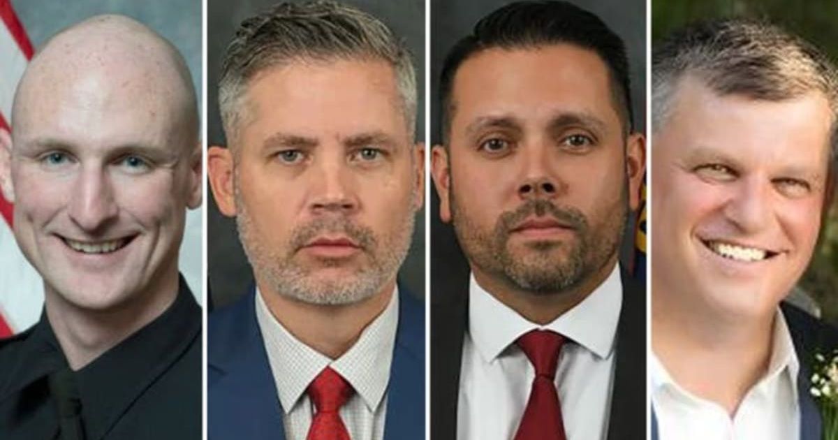 William Elliott, Marshal Weeks, Joshua Eyer, and Samuel Poloche fatally shot while trying to serve warrant (US Marshals Service/NC Department of Adult Correction/Charlotte-Mecklenburg Police Department)