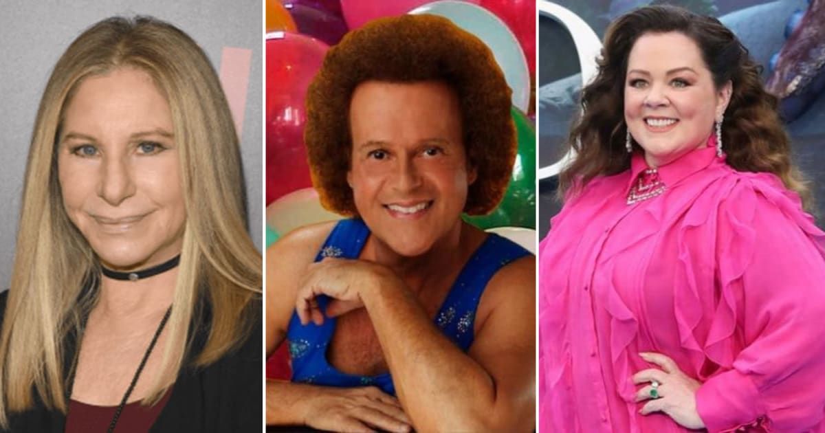 Richard Simmons has expressed support for Melissa McCarthy after Barbra Streisand's Ozempic comment (Getty Images, Richard Simmons /Facebook)