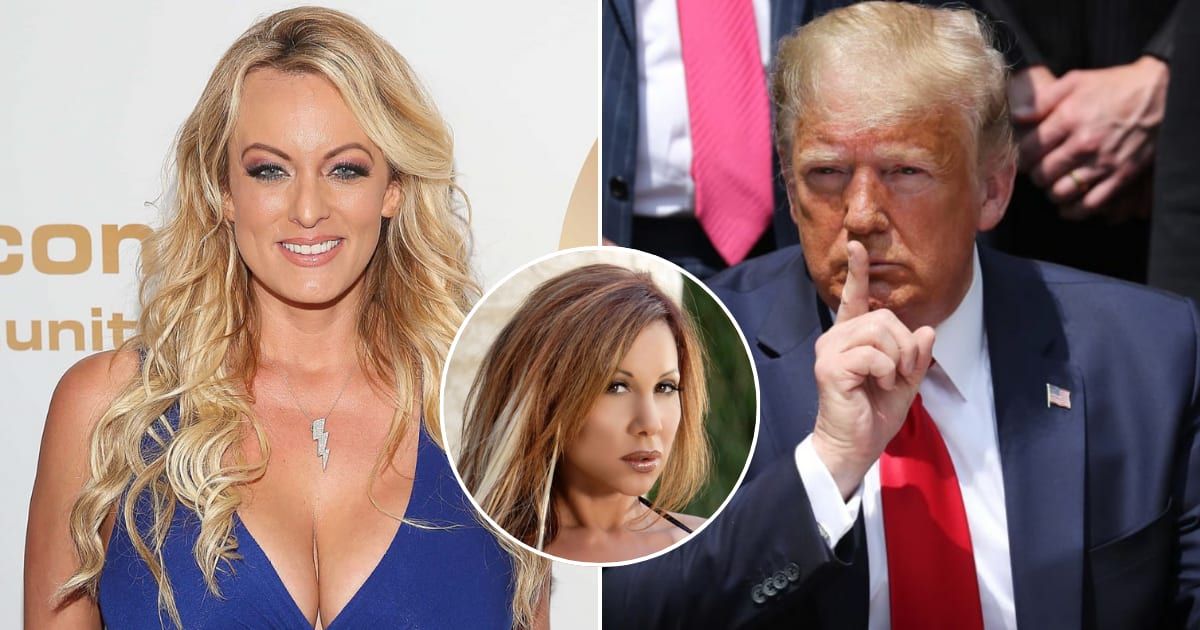 Donald Trump threatened Stormy Daniels' publicist Gina Rodrguez over selling her story (Getty Images, Demi Delia/Wikimedia Commons)