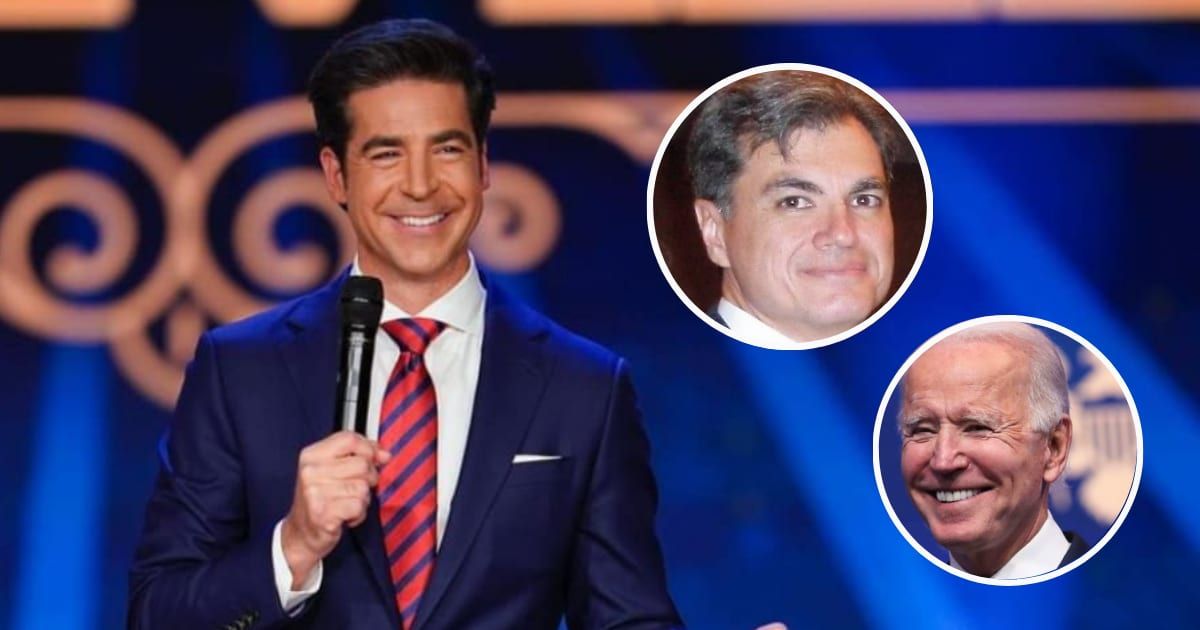 Jesse Watters expressed concern in light of alleged payments made to Juan Merchan's daughter by the Biden campaign (Getty Images)