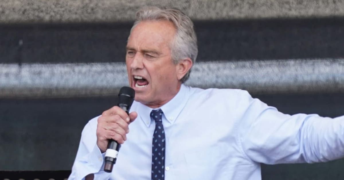 Robert F Kennedy Jr's resurfaced video from a 2005 speech ignited backlash (Getty Images)