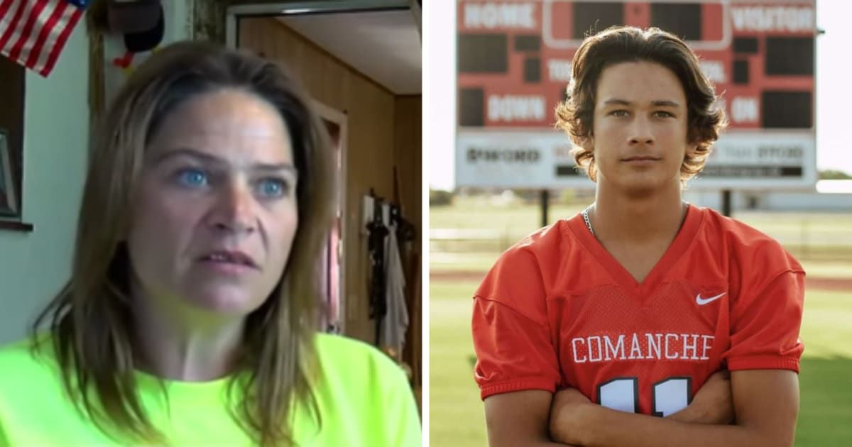 Noah Presgrove's mother, Kasey Elliot, is searching for answers regarding her son's untimely death last year (YouTube/KSWO7News, Facebook/Noah Presgrove)