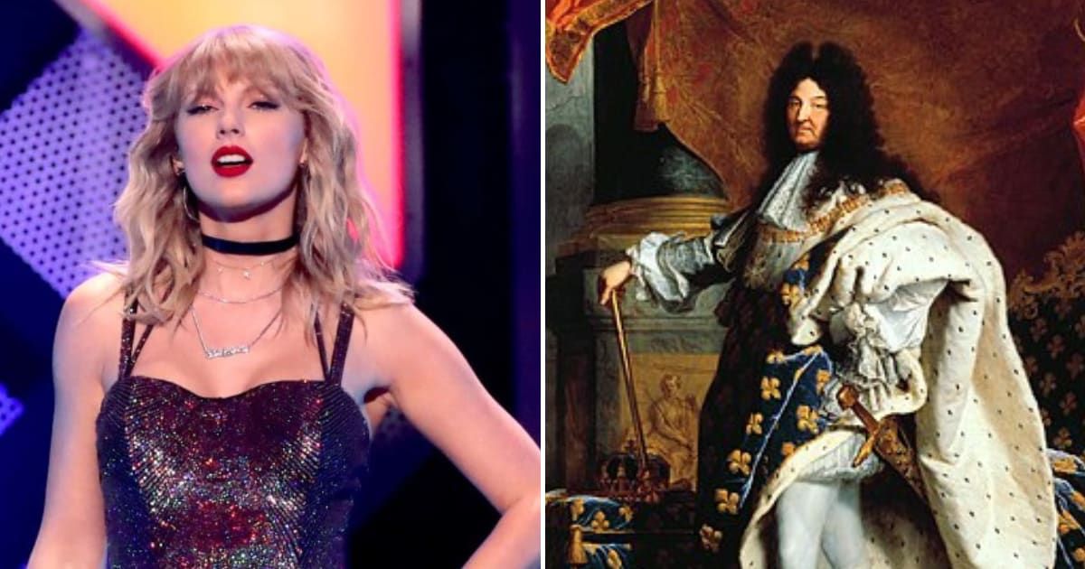 As per a study, Taylor Swift is the eighth cousin of King Louis XIV (Getty Images, Wikipedia)