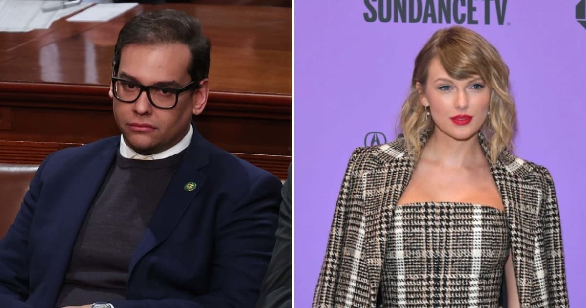 George Santos said he would have a sexual encounter with Taylor Swift for media attention (GettyImages)