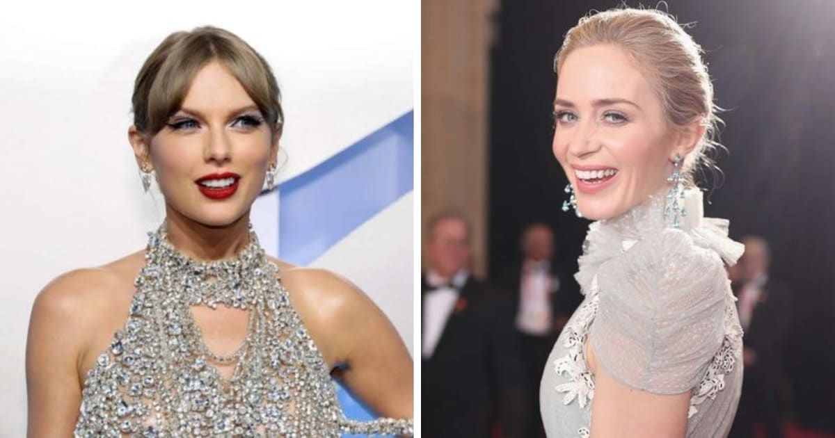 Emily Blunt called Taylor Swift 'the nicest' during an interview on 'The Howard Stern Show' (Getty Images)