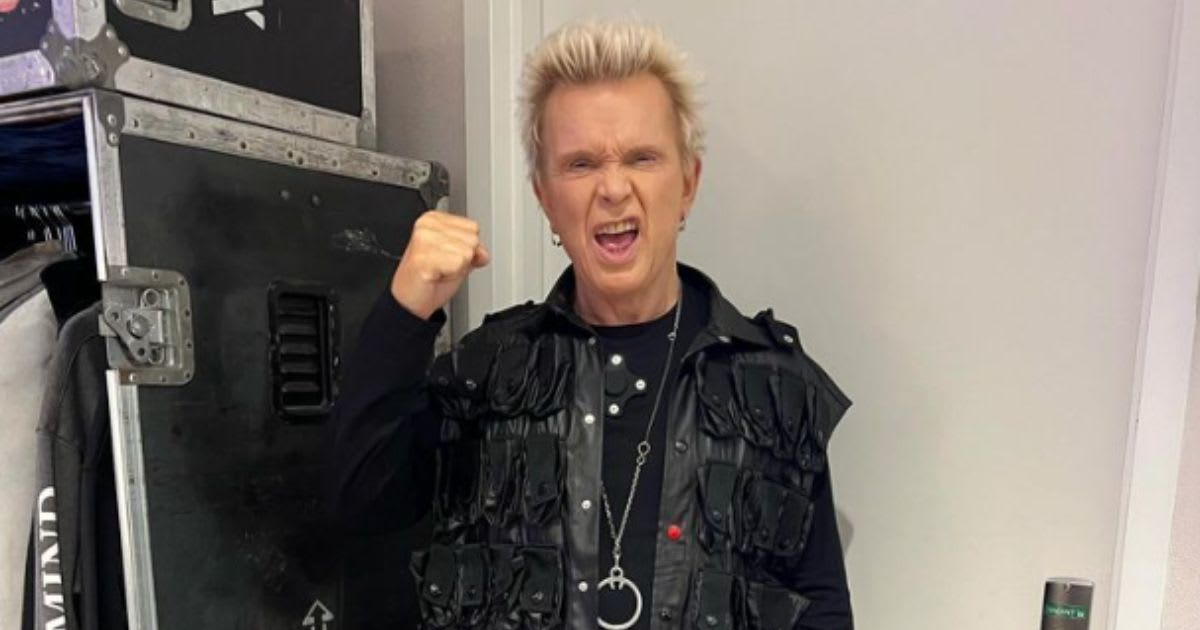 Billy Idol has struggled with drug addiction for a long duration (Instagram/@billyidol)