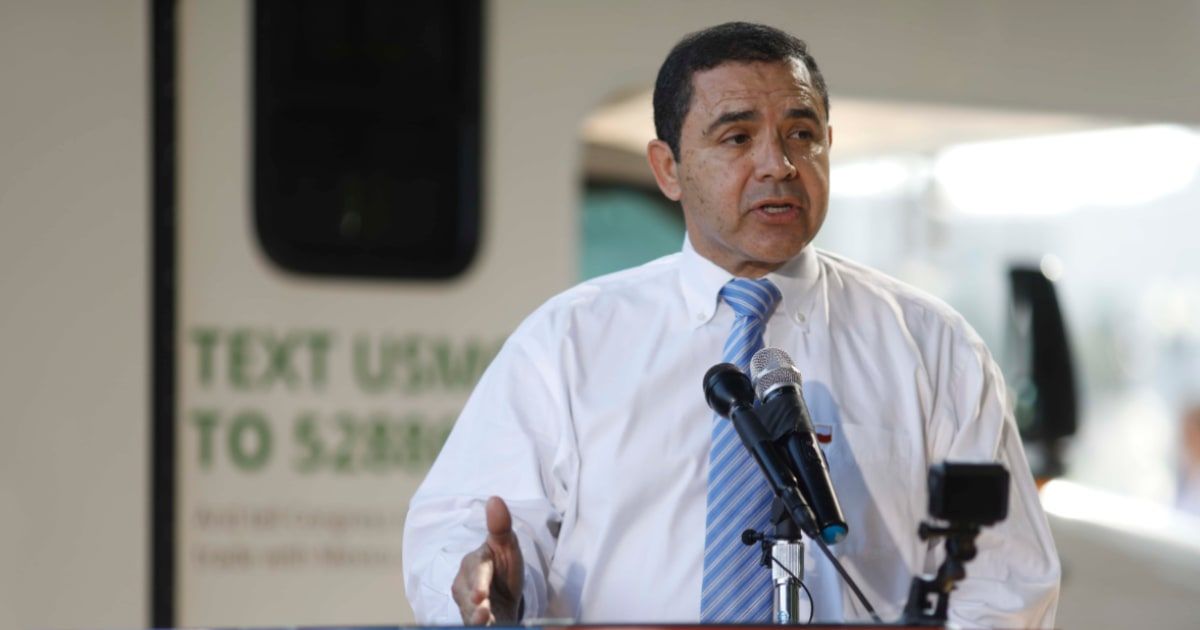 Henry Cuellar released a statement following reports of the upcoming indictment, declaring both himself and his wife innocent (Getty Images)