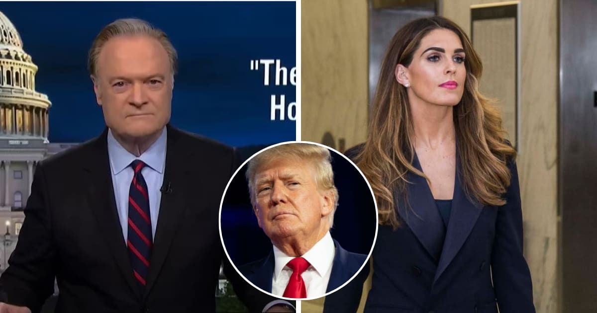 In the intense scrutiny of Donald Trump's criminal trial, Hope Hicks emerged as a central figure, and her testimony was dissected by Lawrence O'Donnell (MSNBC, Getty Images)