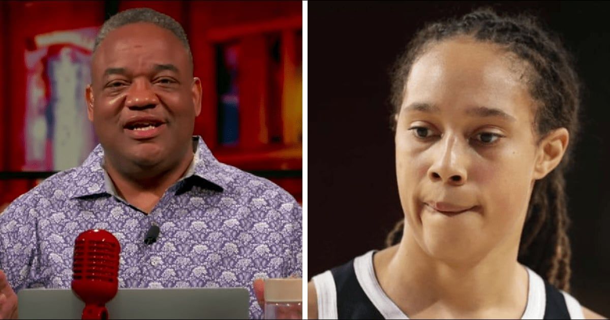 Jason Whitlock slammed Brittney Griner as 'anti-American' and 'unlikable' (YouTube Screengrab/Jason Whitlock, Getty Images)