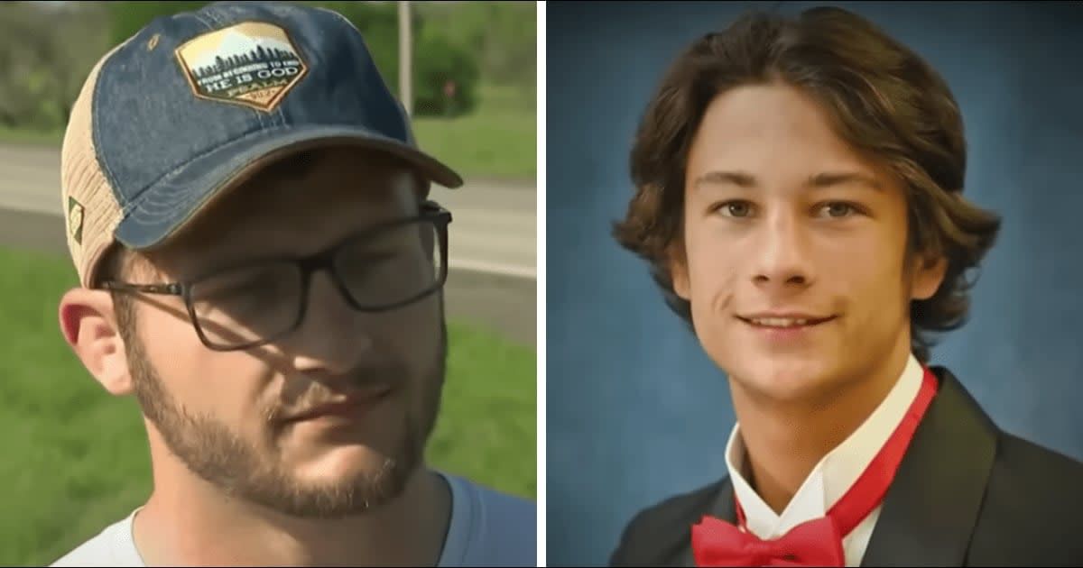 Dailen Presgrove (L) recalls receiving devastating news about brother Noah Presgrove's death (YouTube Screengrab/NewsNation)