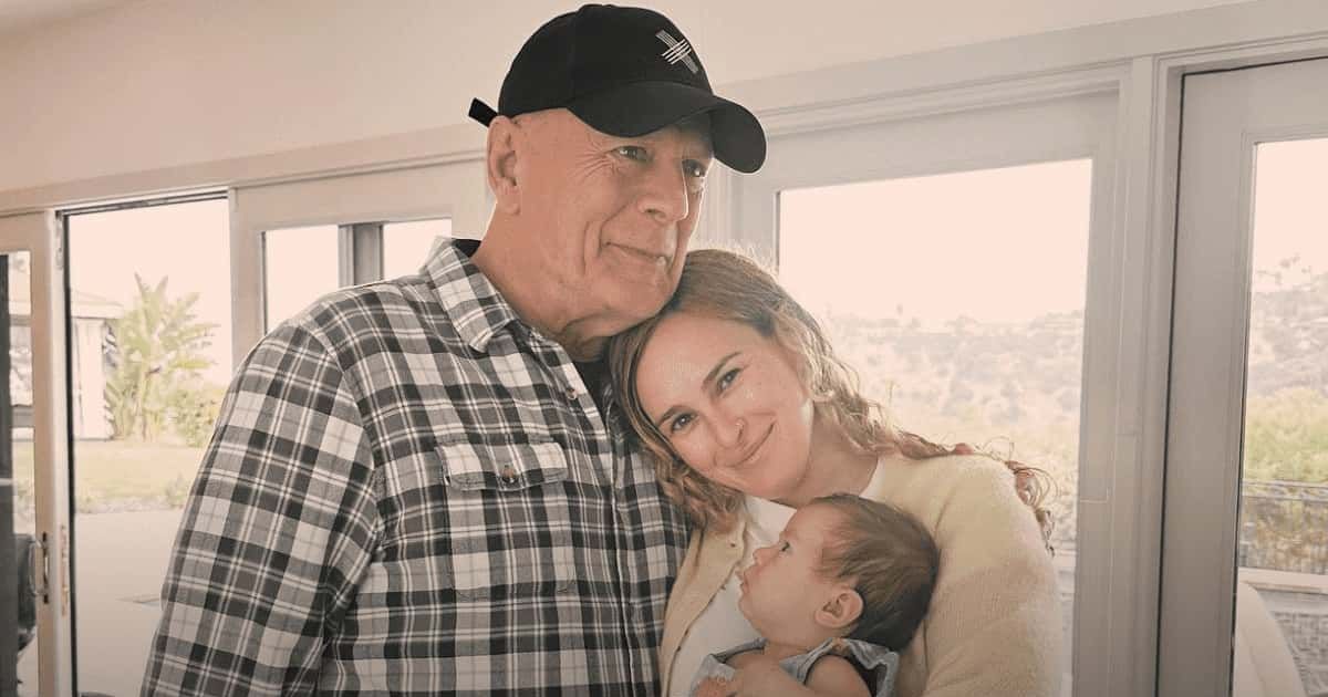 Rumer Wills talked about daughter Louetta's 'sweet' bond with her grandfather Bruce Wills (Instagram/@rumerwillis)