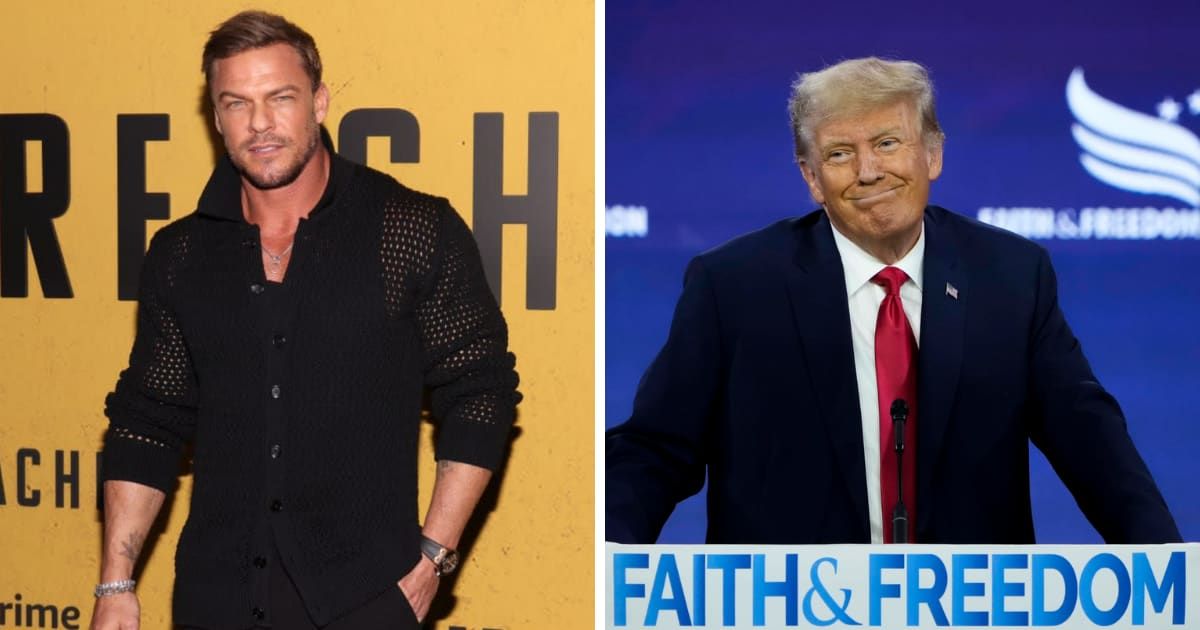 Alan Ritchson unleashed blistering critique of pro-Trump Christians, accusing them of blatant hypocrisy and abandoning core values of their faith (Getty Images)