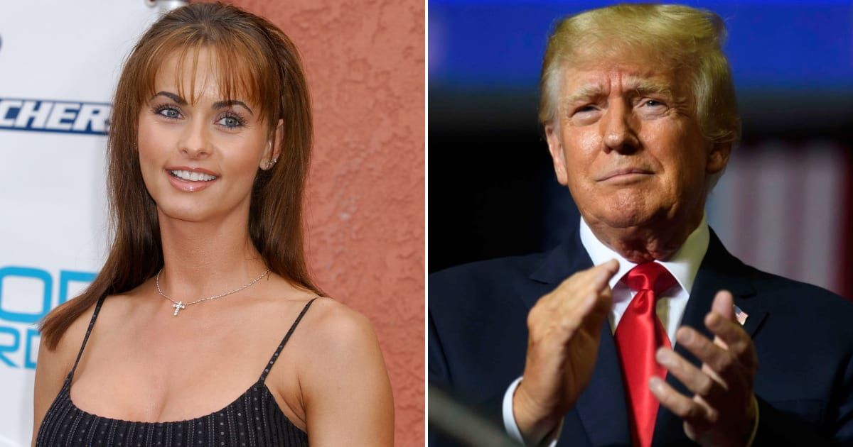 Karen McDougal made a rare reference to Donald Trump in her recent post on X as former President's trial heats up (Getty Images)
