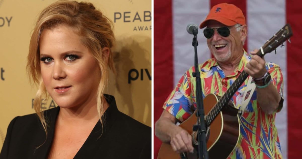 Amy Schumer under fire for provocative stunt at Jimmy Buffett’s memorial (Getty Images)