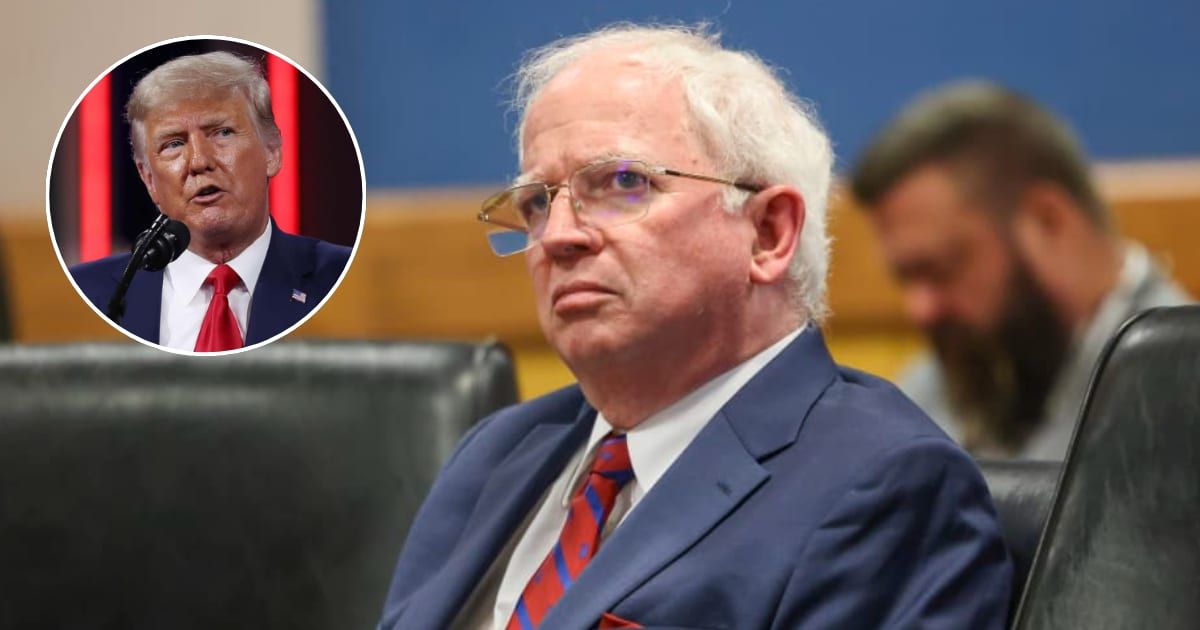 Former Donald Trump lawyer John Eastman is temporarily barred from practicing law in DC (Getty Images, Jason Getz-Pool/Getty Images)