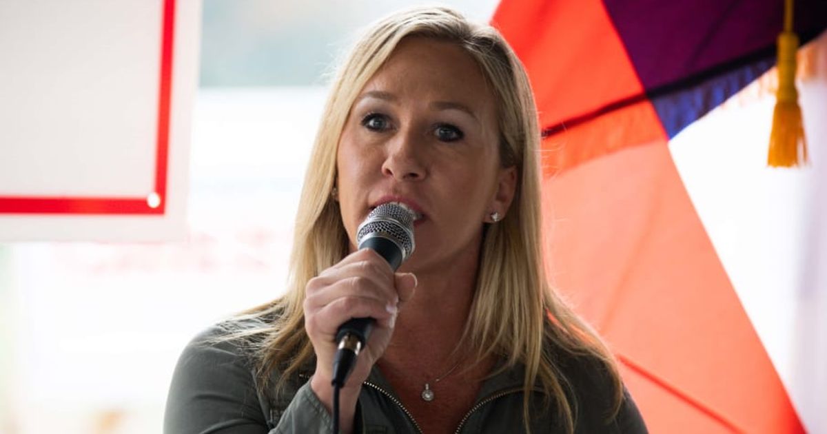 Marjorie Taylor Greene criticized Fox News for labeling her an 'idiot' and accusing her of attempting to 'wreck the GOP' (Getty Images)
