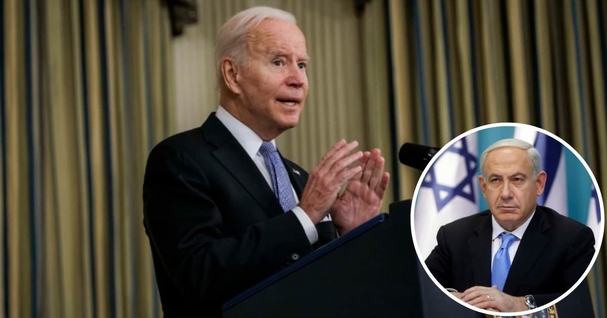 The Joe Biden's administration has put ammunition shipment to Israel on hold as Israeli Prime Minister Benjamin Netanyahu plans to attack Rafah (Getty Images)