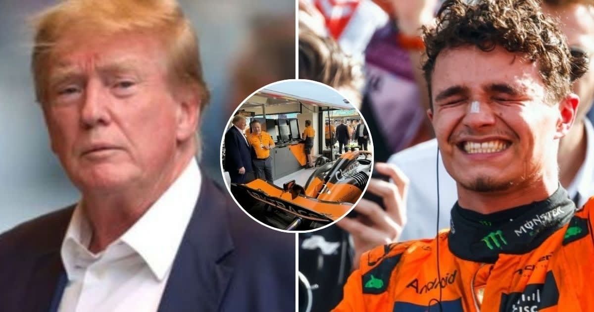 'Clown for a reason': Internet slams Trump as he claims credit for Lando Norris' Miami Grand Prix victory