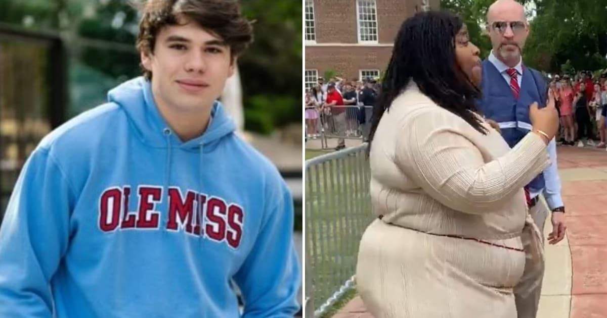 Internet backs Phi Delta Theta’s move to expel Ole Miss student James Staples for making monkey noises at Black pro-Palestine protester 
