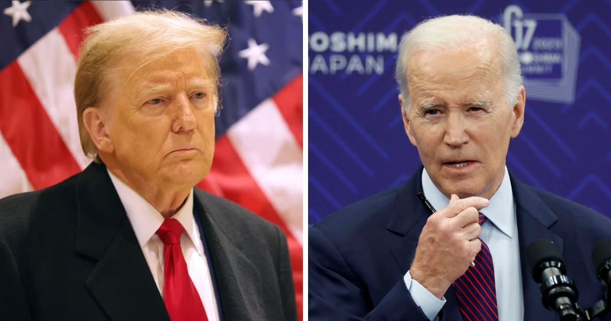 White House slammed Donald Trump for likening President Joe Biden's admin to the 'Gestapo' (Getty Images)