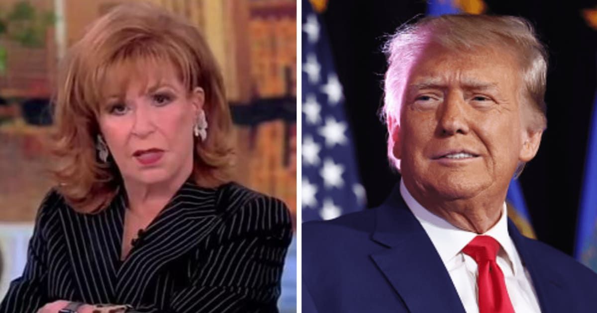Joy Behar cautioned against a possible dictatorship by Donald Trump on 'The View' (Getty Image, ABC/screengrab)
