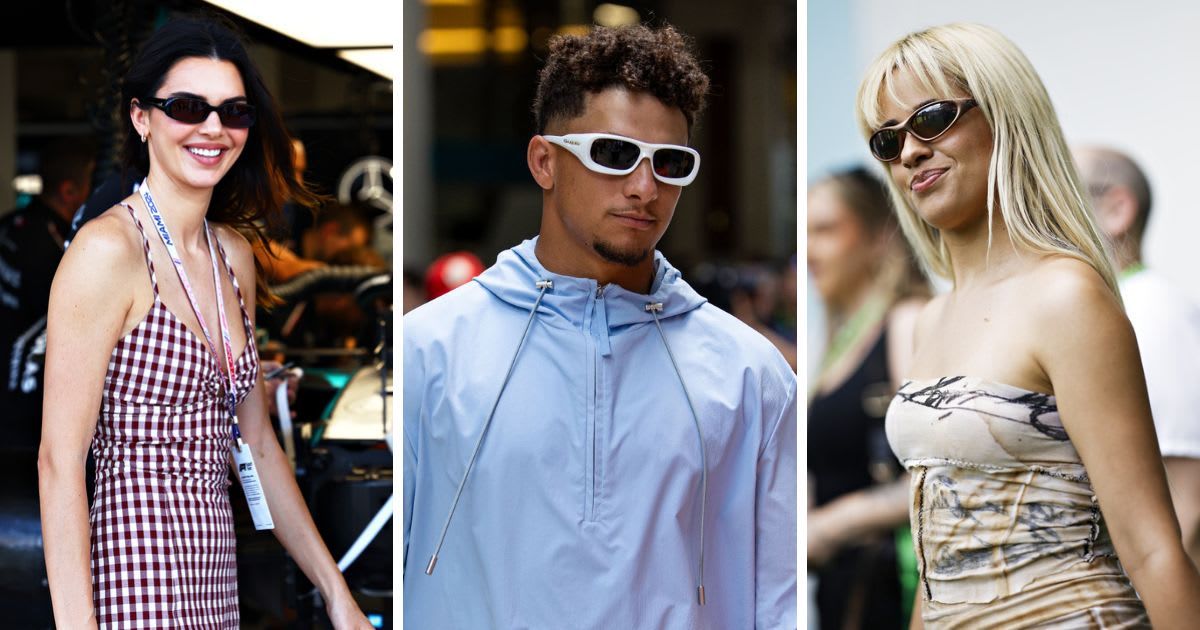Kendall Jenner, Patrick Mahomes and Camila Cabello are the stars who attended F1 Frand Prix (Mark Thompson, Chris Graythen and Kym Illman/Getty Images)