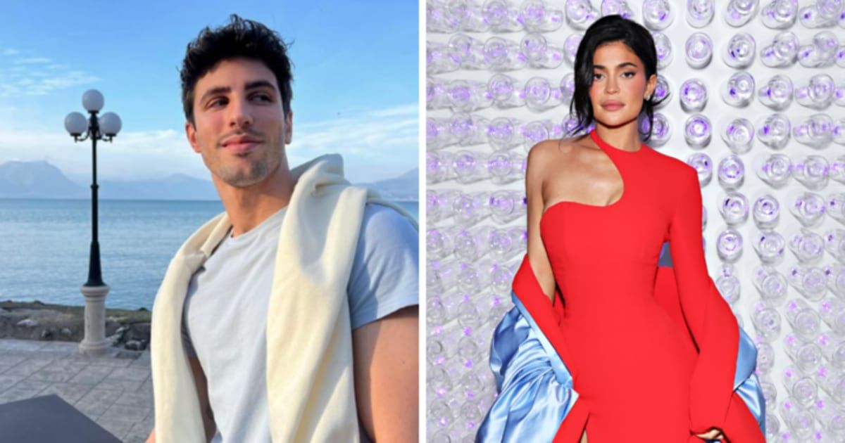 Italian model Eugenio Casnighi was allegedly fired from his greeter position at the Met Gala after his good looks overshadowed stars like Kylie Jenner (@eugeni0_/Instagram, Getty Images)