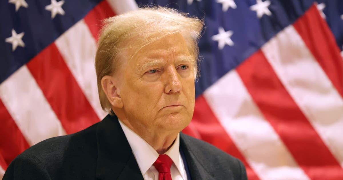 Donald Trump was held in criminal contempt for repeatedly violating his gag order (Getty Images)