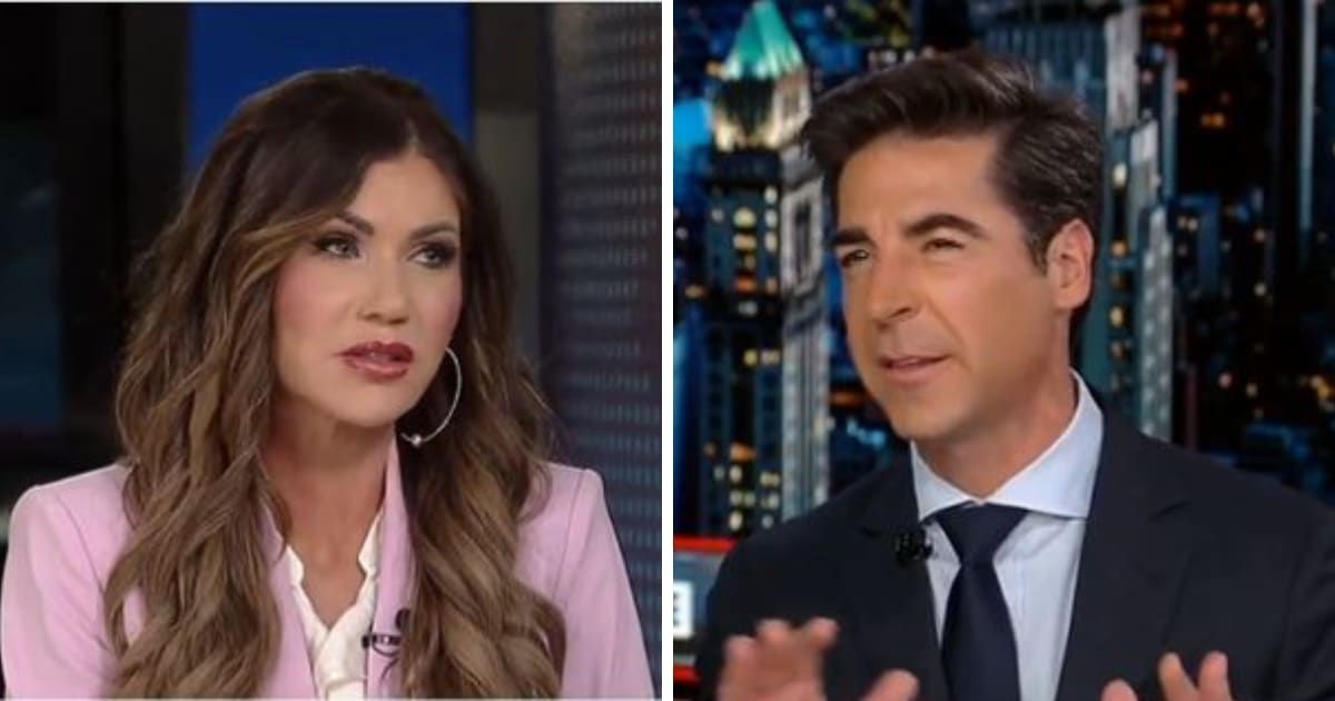 Kristi Noem told Jesse Watters that she shared the story about killing her puppy because she's 'honest' (Fox News)