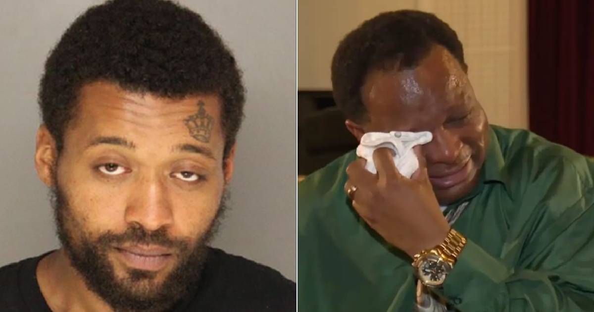 Bernard Polite tried to kill pastor Glenn Germany during a live sermon (AlleghenyCounty, CBS video Screengrab)