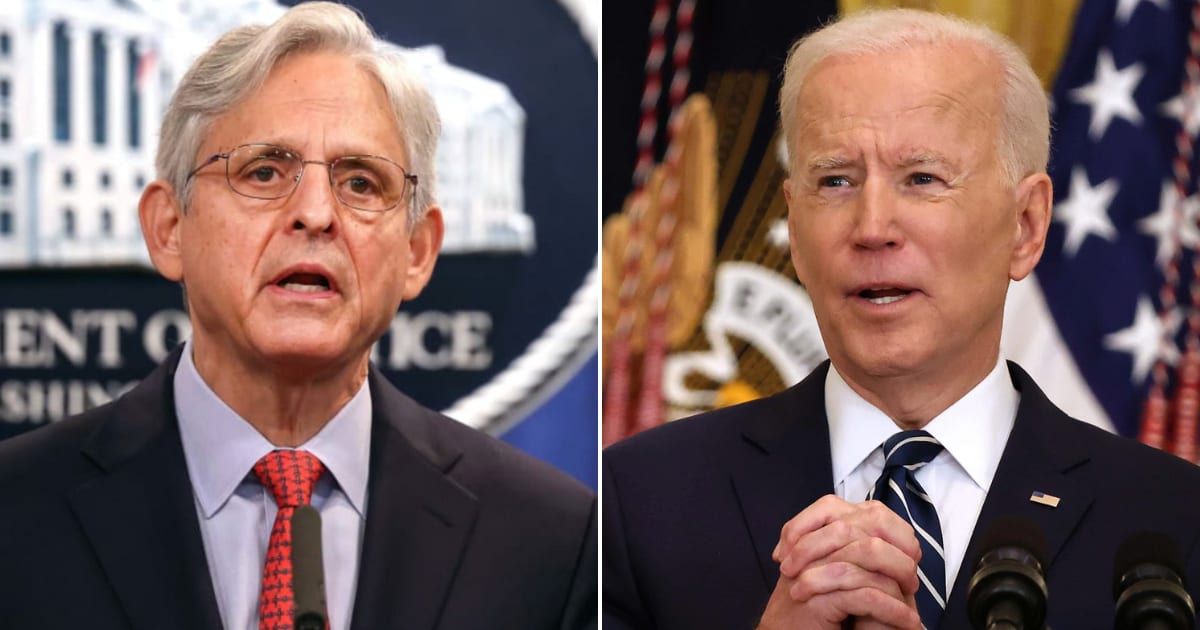 House GOP members are proceeding with contempt charges against Merrick Garland for refusing to disclose unredacted audio of Joe Biden's classified documents interview (Getty Images)