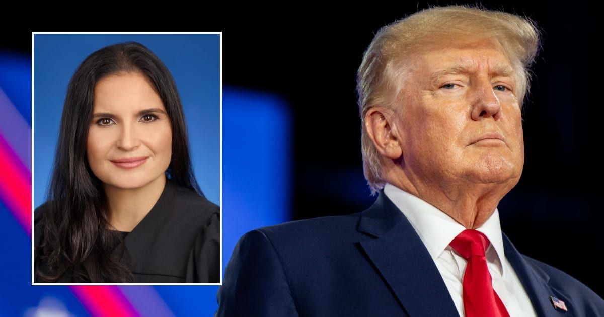 US District Judge Aileen Cannon scrapped planned May 20 start date for Donald Trump's classified documents trial (Getty Images, Southern District of Florida)