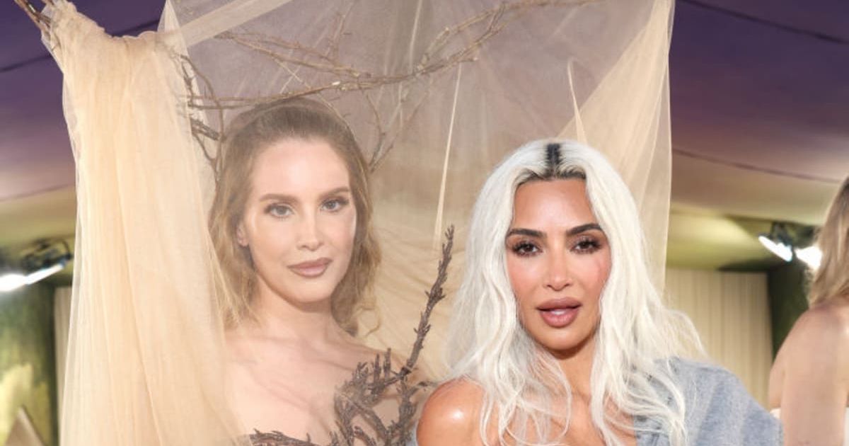 Lana Del Rey keeps knocking Kim Kardashian with giant antlers at 2024 Met Gala, Internet calls it 'funniest thing ever'