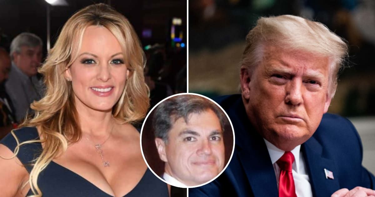 Judge Juan Merchan said Donald Trump was audibly cursing during Stormy Daniels' testimony (Getty Images, Juan Merchan/LinkedIn)